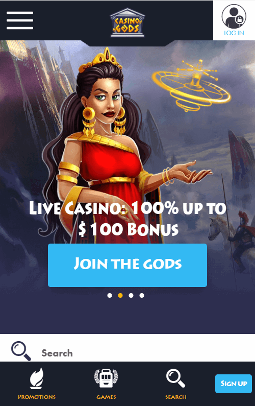 Casino Gods Bonus