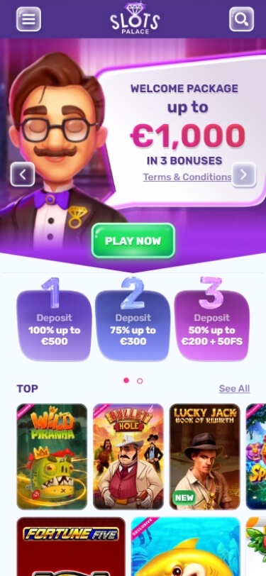 Slots palace casino bonus